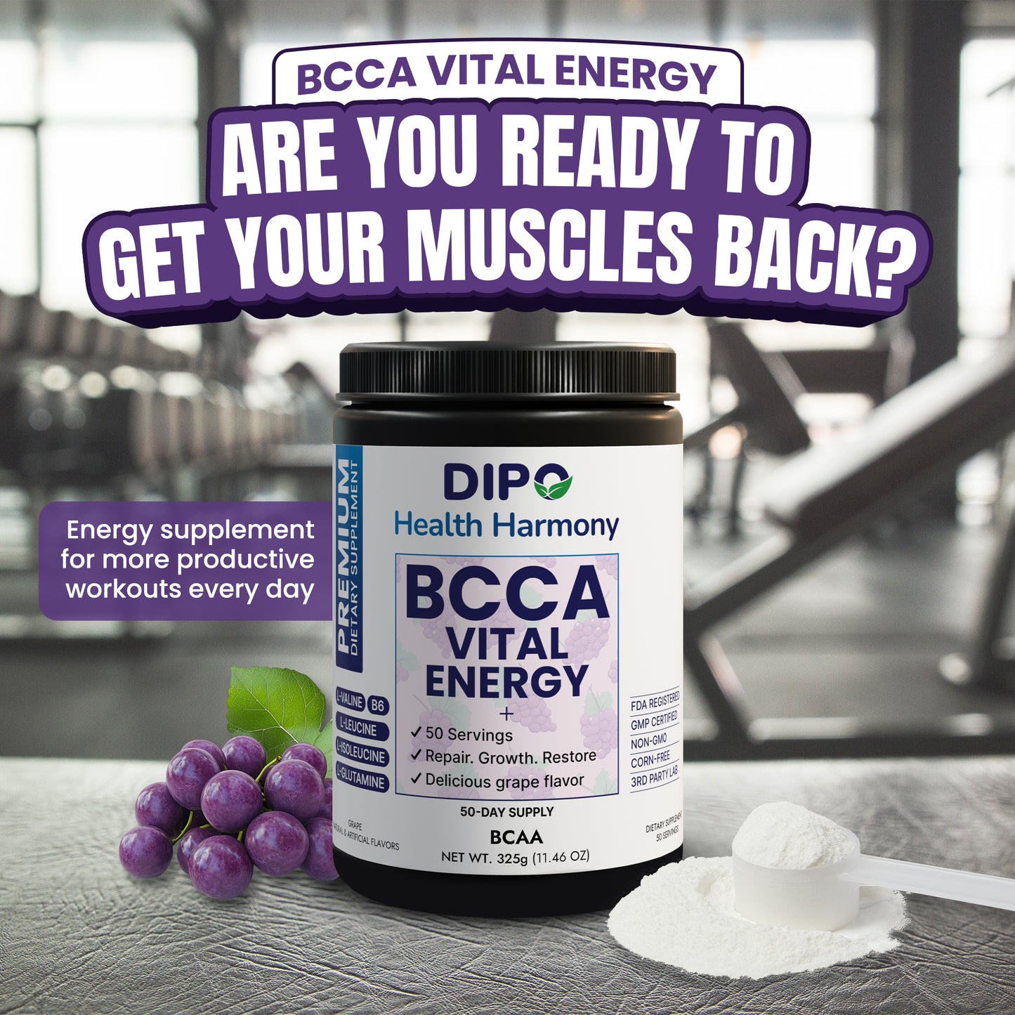 BCAA, Grape - Monthly Subscription