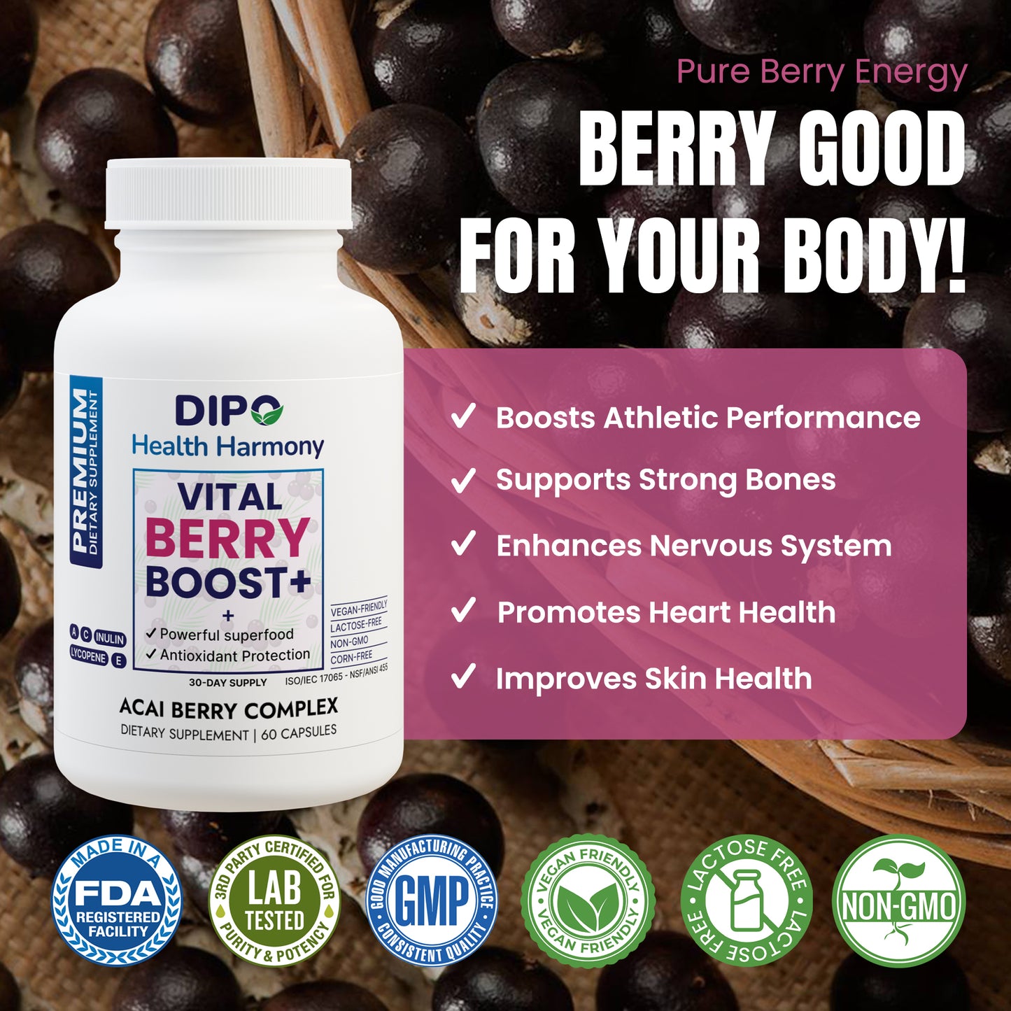 Acai Berry Complex - Monthly Subscription