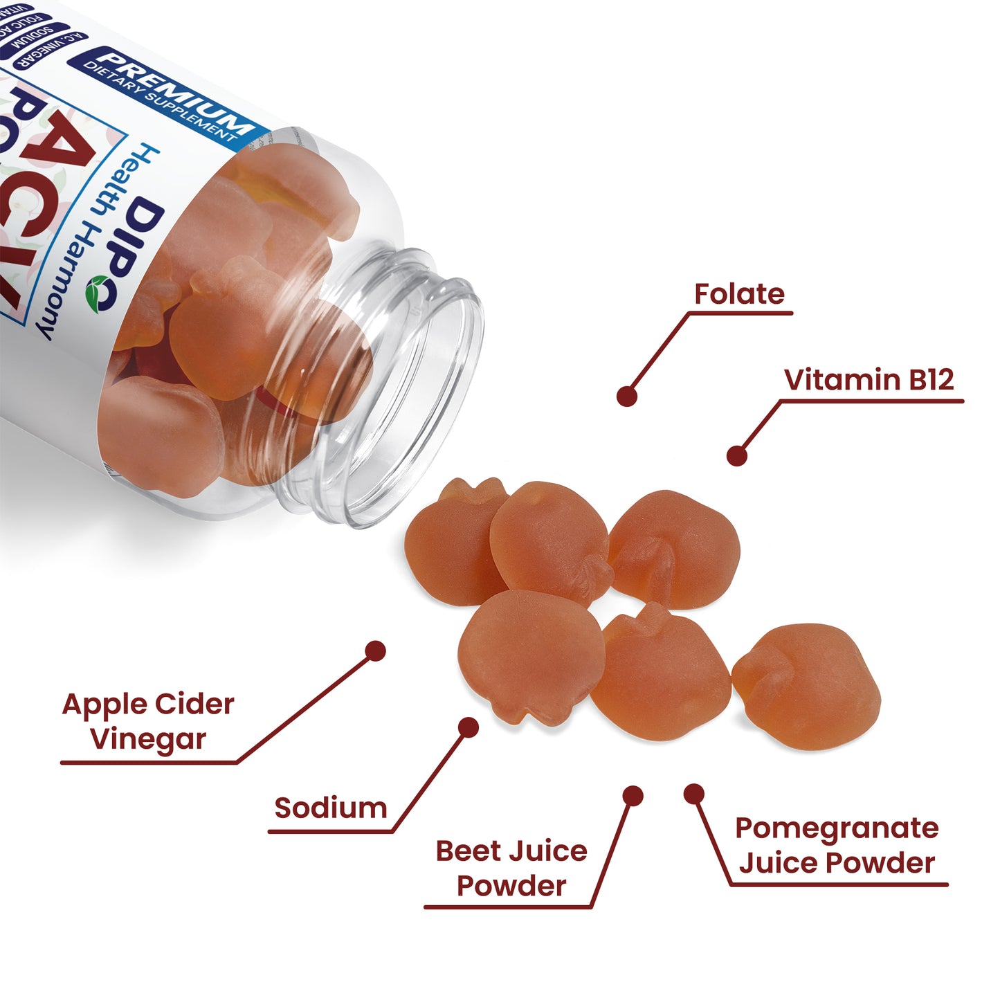 Apple Cider Vinegar Gummies - Monthly Subscription