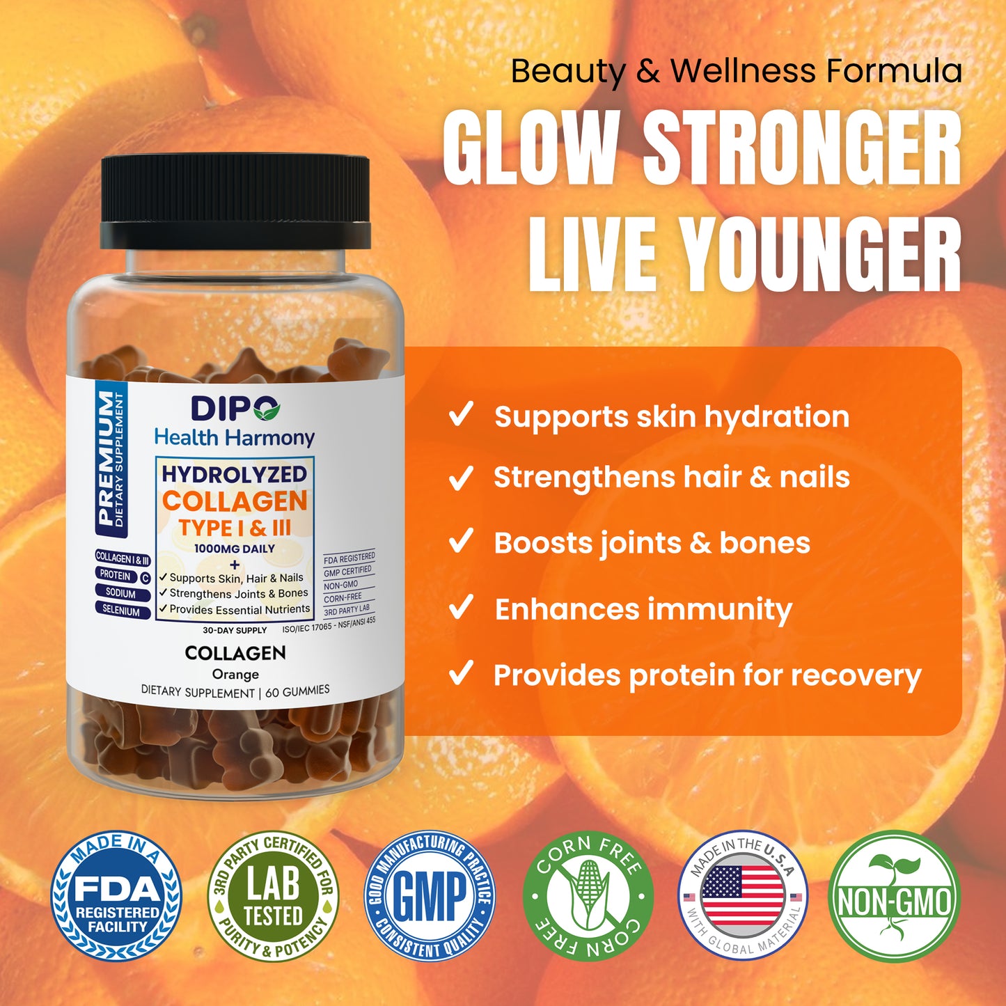 Collagen Gummies - Monthly Subscription