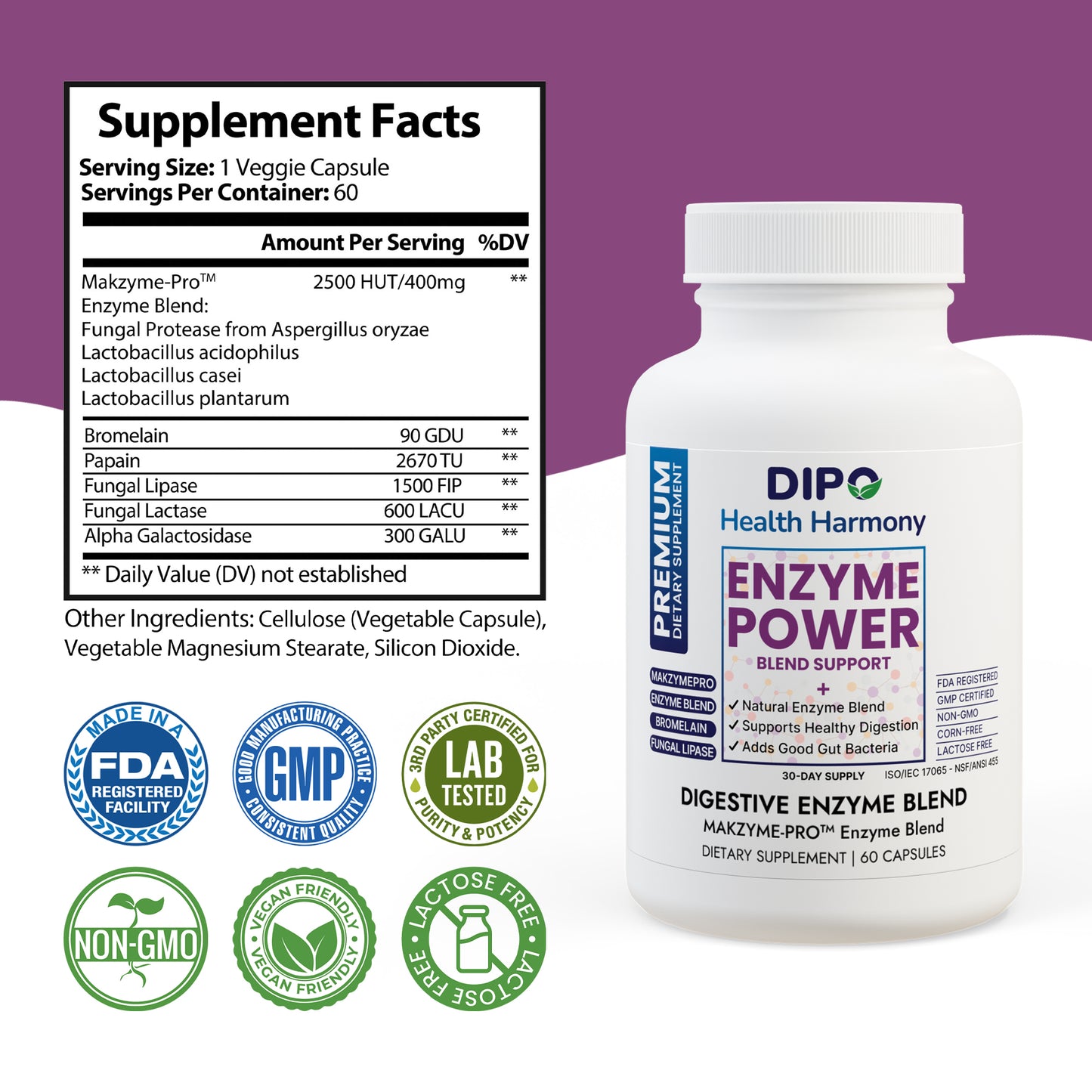 Digestive Enzyme Blend - Monthly Subscription