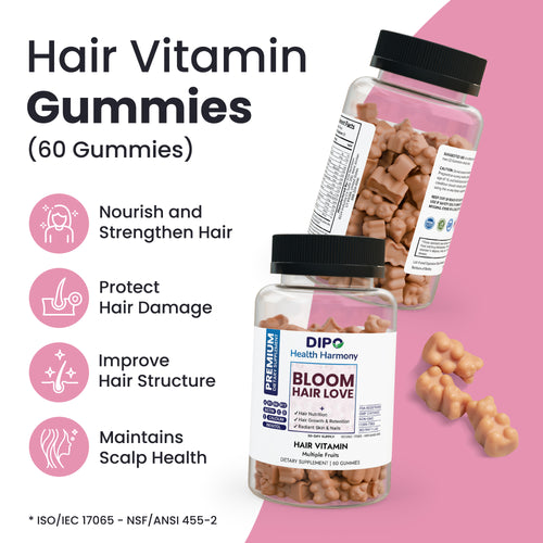 Bloom Hair Love Vitamin Gummies - Monthly Subscription