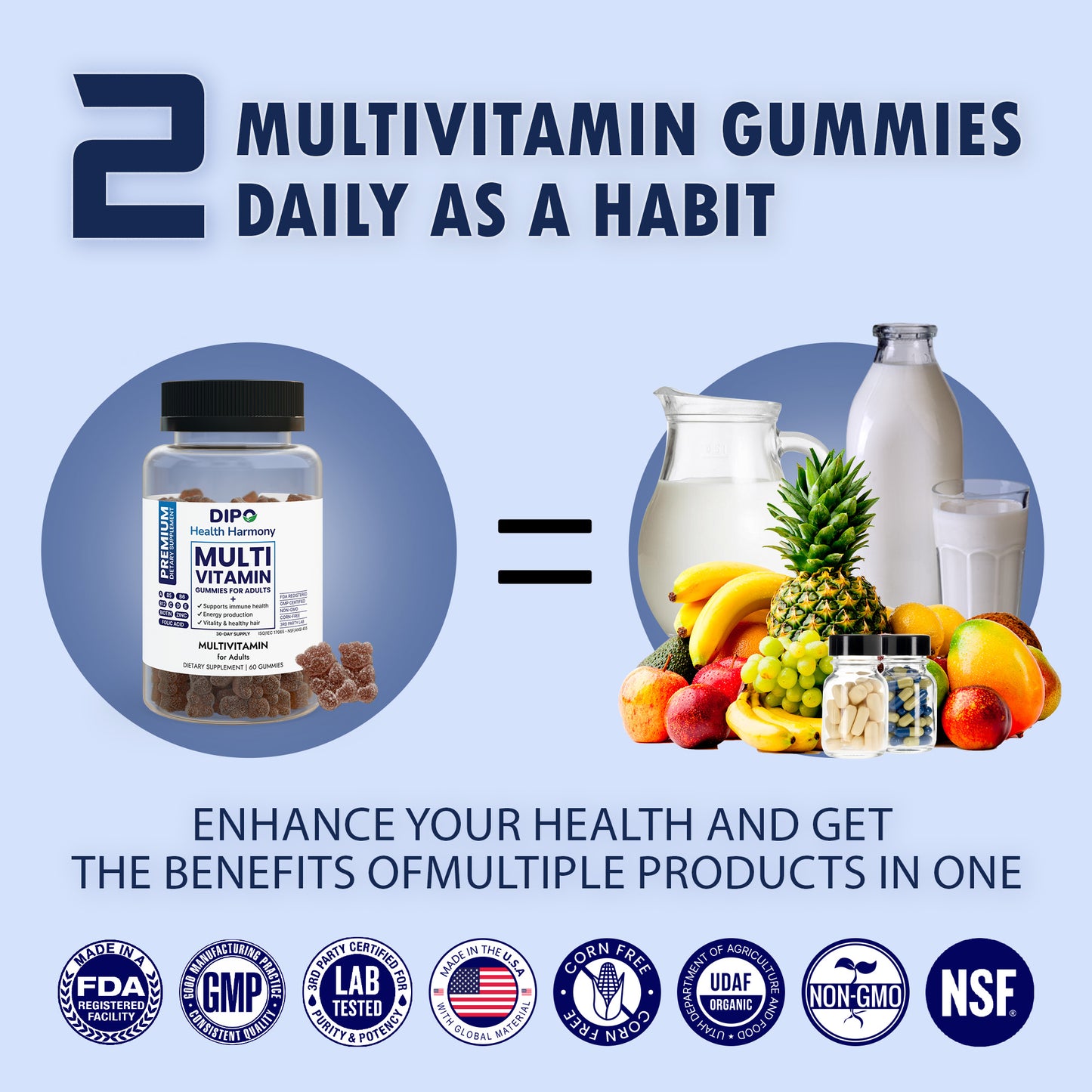 Multivitamin Gummies for Adults