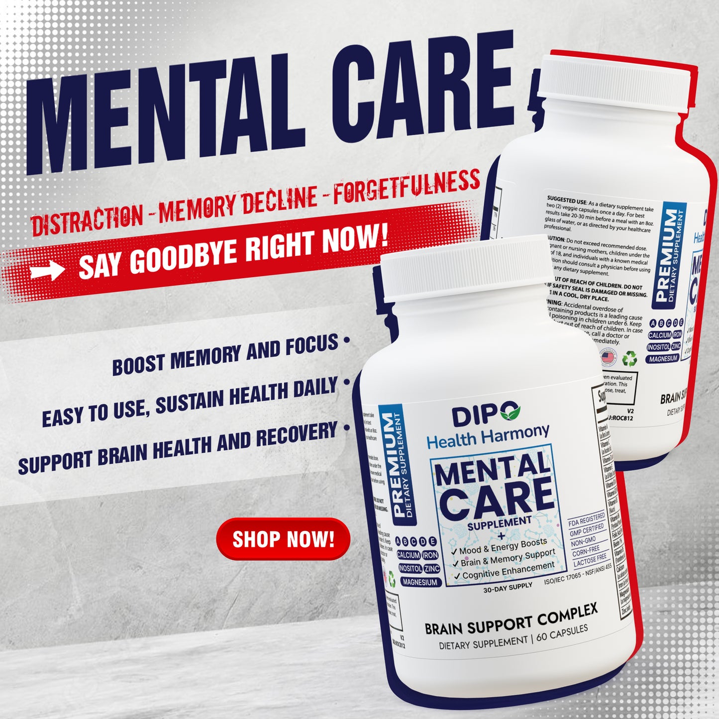 Brain Support Complex - Monthly Subscription