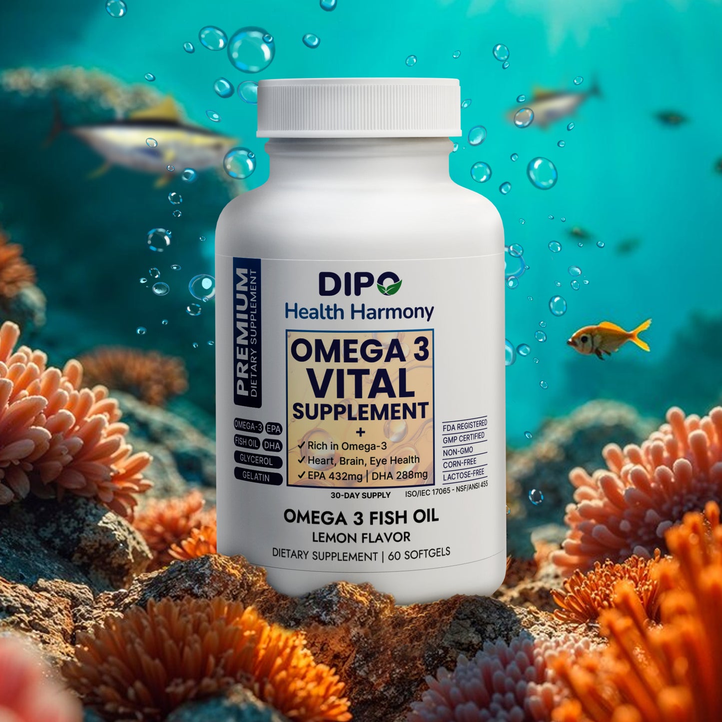 Omega 3 Fish Oil - Monthly Subscription