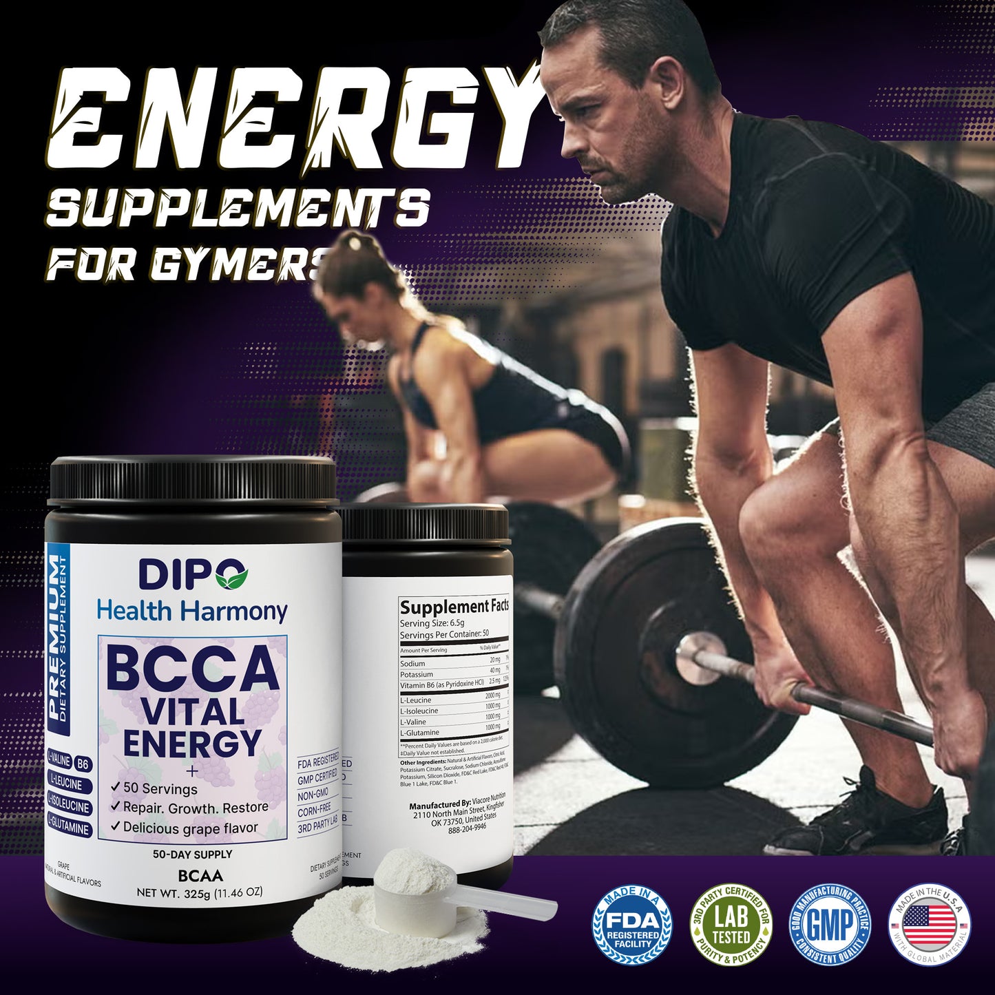 BCAA, Grape - Monthly Subscription