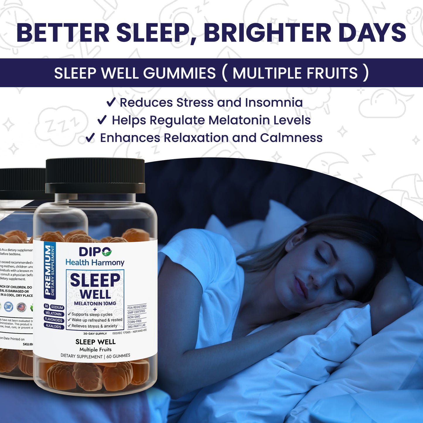 Sleep Well Gummies - Monthly Subscription