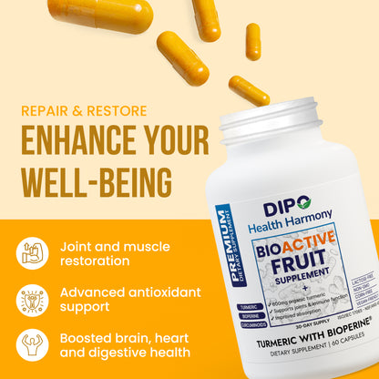 Turmeric with BioPerine® - Monthly Subscription