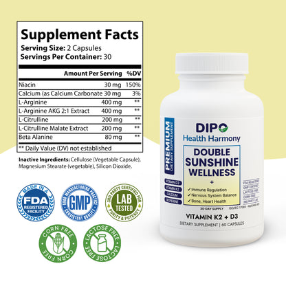 Vitamin K2 + D3 - Monthly Subscription